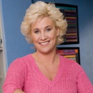 The 54-year old daughter of father (?) and mother(?) Anne Burrell in 2024 photo. Anne Burrell earned a  million dollar salary - leaving the net worth at 5 million in 2024