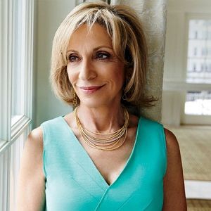 Andrea Mitchell  - 2024 Brown/Black hair & chic hair style.
