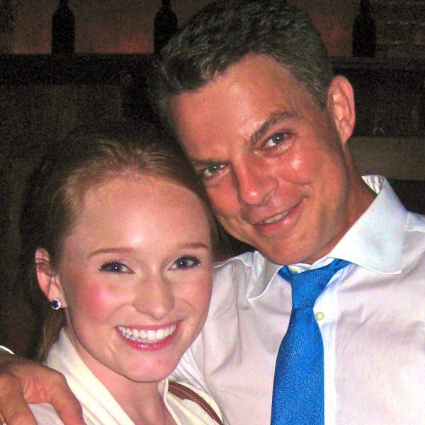 Former husband and wife couple; Shepard Smith and Virginia Donald