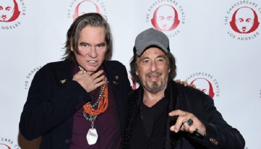 Val Kilmer and Al Pacino attend the Simply Shakespeare's ...