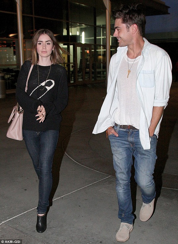 Is Zac Efron Single or in a Relationship After His Break Up with Sami Miró? Get to Know More on His Relationship History Source: Daily Mail (zac with lily)