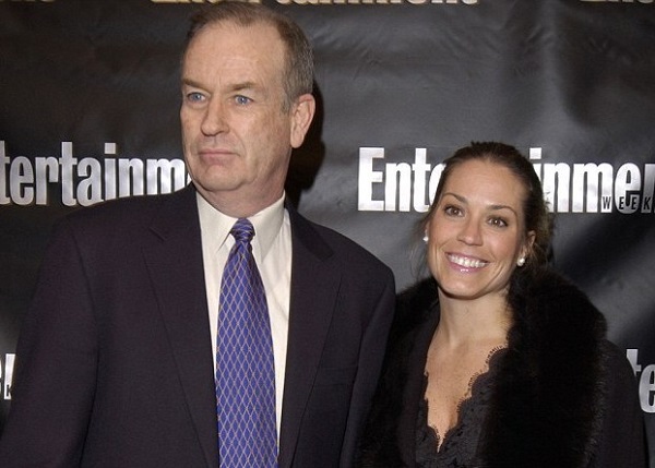 Maureen McPhilmy with ex-husband Bill O'Reilly