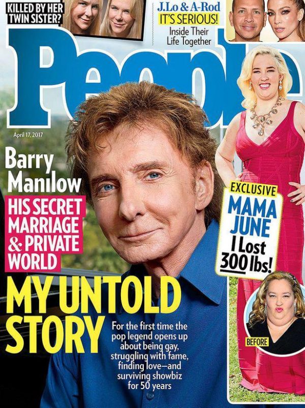 Barry Manilow struggles with his sexuality for a longtime