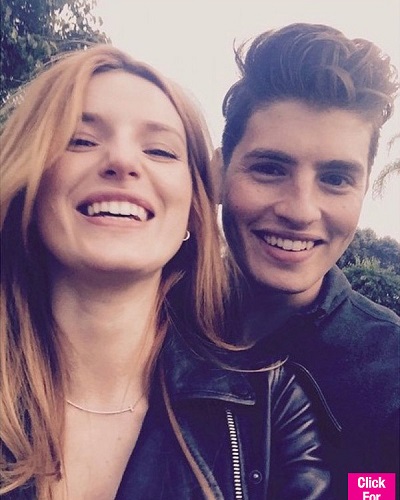 Bella Thorne getting cozy with Ex Gregg Sulkin; Hook up with Scott ...