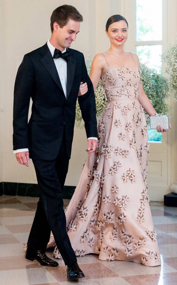 Wedding Bells for an adorable couple Miranda Kerr and Evan Spiegel ...