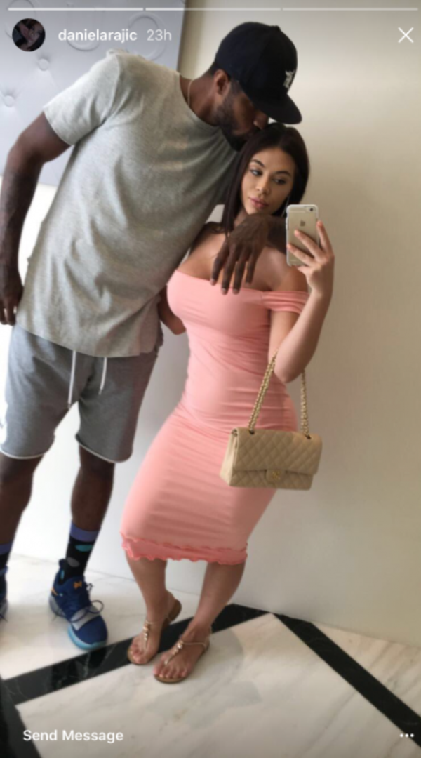 Pregnant Stripper Porn - Daniela Rajic: her second pregnancy with Paul George who had ...