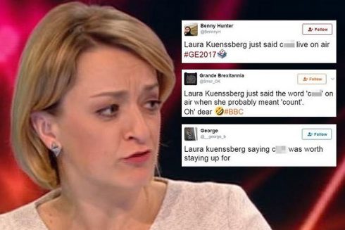 kuenssberg accidently buzz