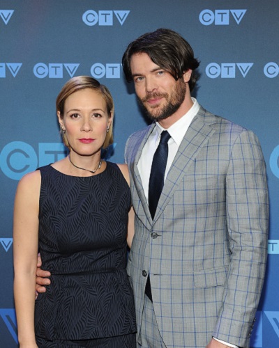 Charlie Weber with gracious, Wife Giselle Weber 