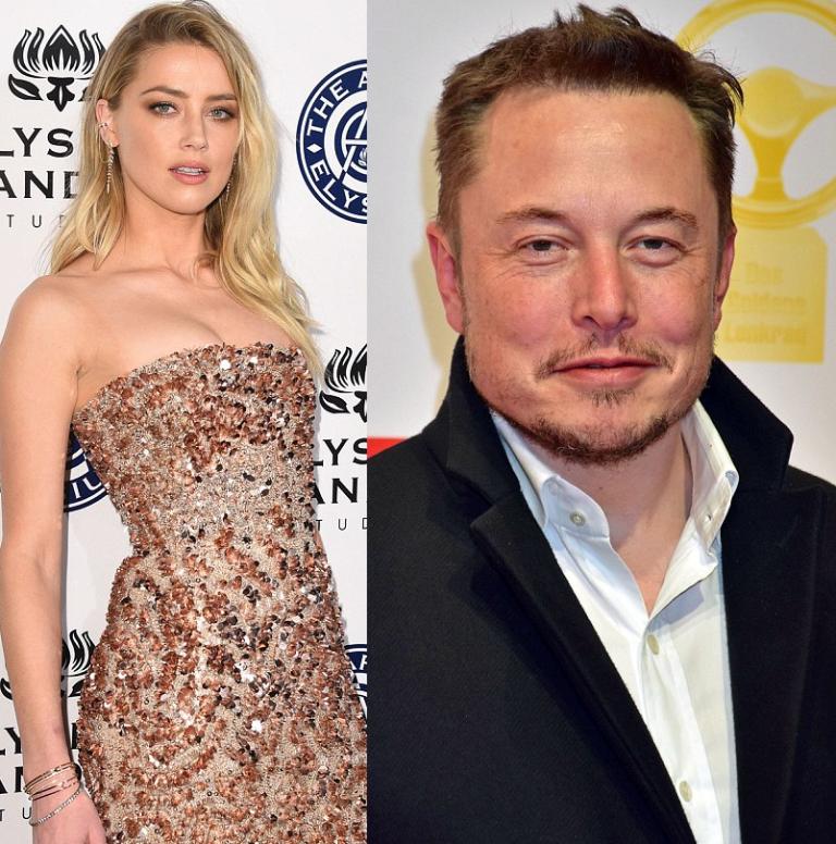 Amber Heard & Elon Musk's yearlong romance has come to an end. Broke up ...