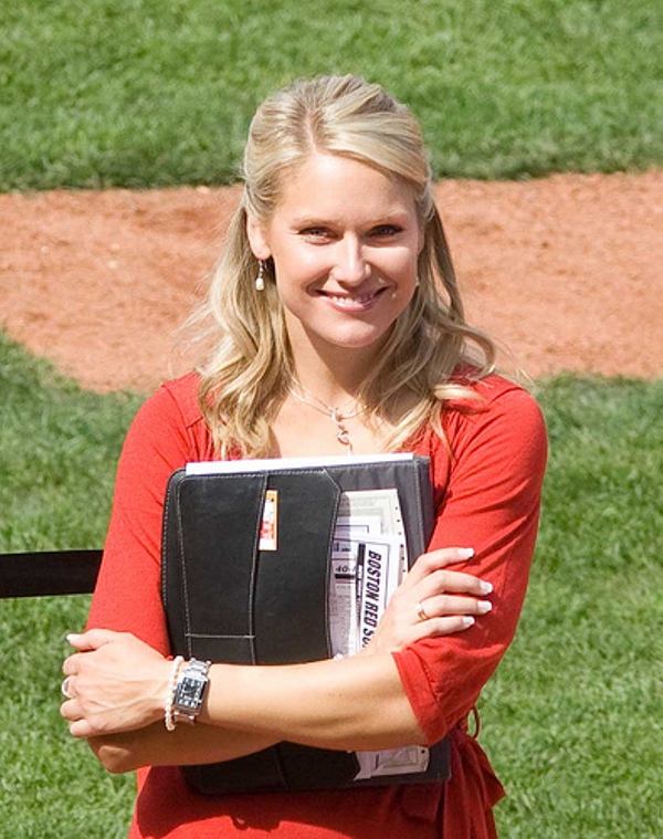 Catherine Varitek defends Heidi Watney - The Boston Globe