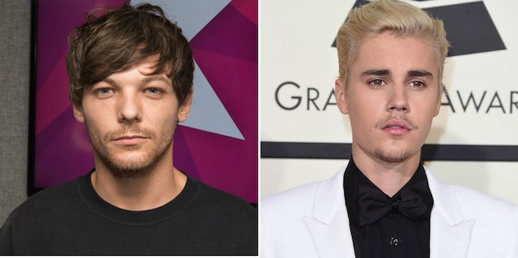 Louis Tomlinson has something to Comment on Justin Bieber’s Cancelling Tour Source: Getty Images (Justin and Louis)