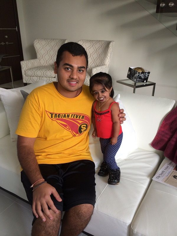 Jyoti Amge, smallest woman ever according to Guinness World Book of