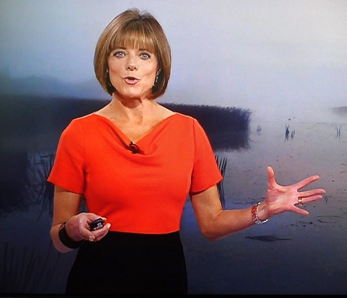 Louise Lear Louise Lear BBC Weather February 9th 2020 High Quality 