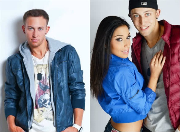 Matt Steffanina and ex-girlfriend Dana Alexa. 