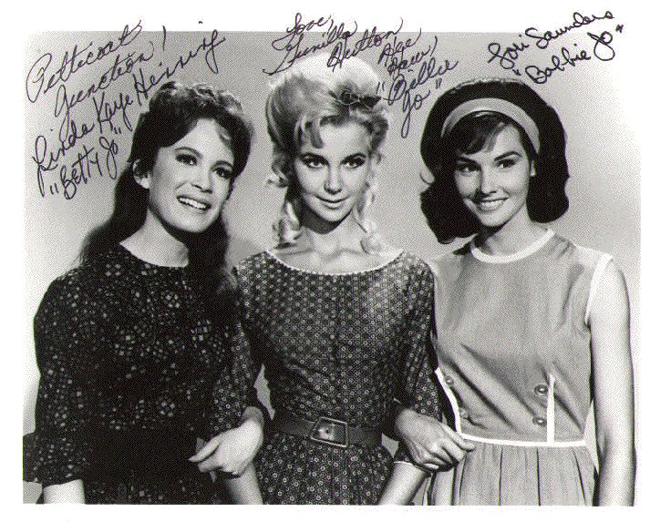 Source: Pinterest (Actress who played the role of Billie Jo Bradley in Petticoat Junction including Linda Henning, Gunilla Hutton & Lori Saunders) 