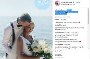Sam Dekker and Olivia Harlan have hitched! They collected charity ...