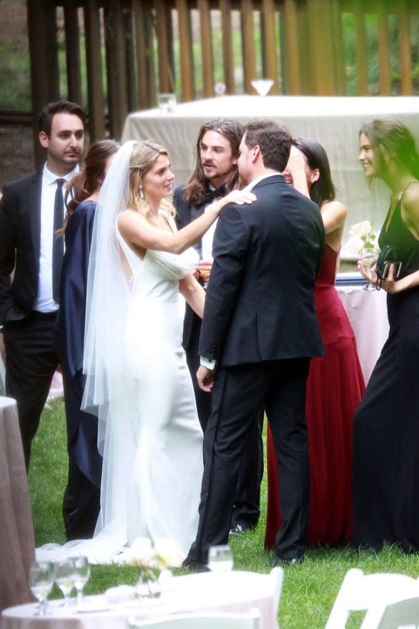 American actress Ashley Greene marries her fiance Paul Khoury in an ...