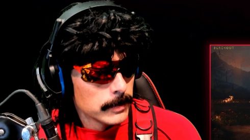 The famous Twitch streamer Dr. Disrespect aka Guy Beahm ...