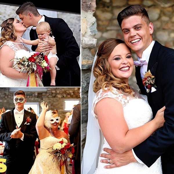 Wedding pictures of Catelynn Lowell and Tyler Baltierra (Source: Instagram)...
