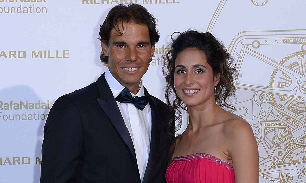 The tennis player Rafael Nadal and his girlfriend of 14 years Xisca