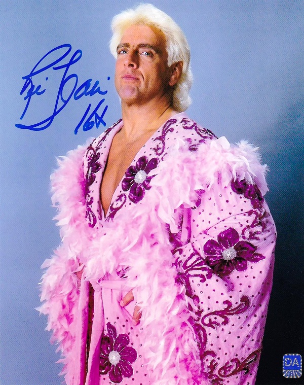 Former professional wrestler Ric Flair gets a surprise birthday party ...