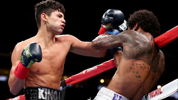 A star in the making! Ryan Garcia knocks out Jose Lopez of ...