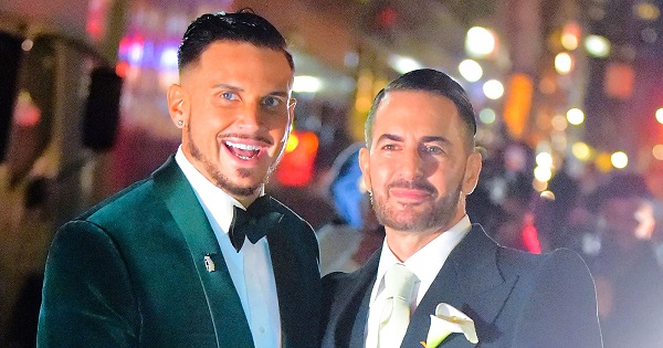 American gay fashion designer Marc Jacobs gets married to his ...