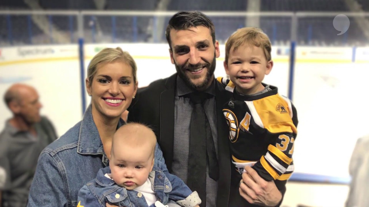 NHL WAGs — Patrice Bergeron and his wife Stephanie