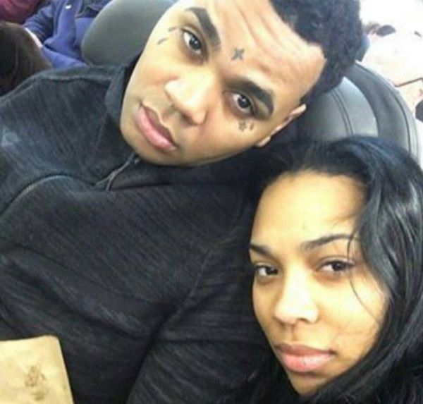 Kevin Gates and his wife Dreka Gates. 