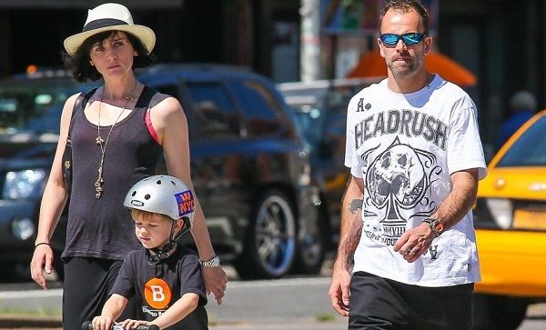 jonny lee miller and son