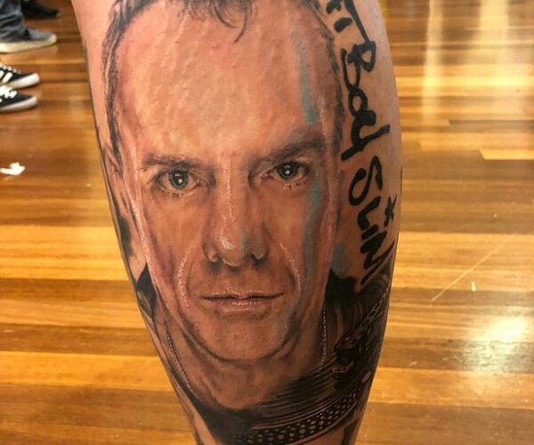 Fatboy Slim tattoo Married Biography