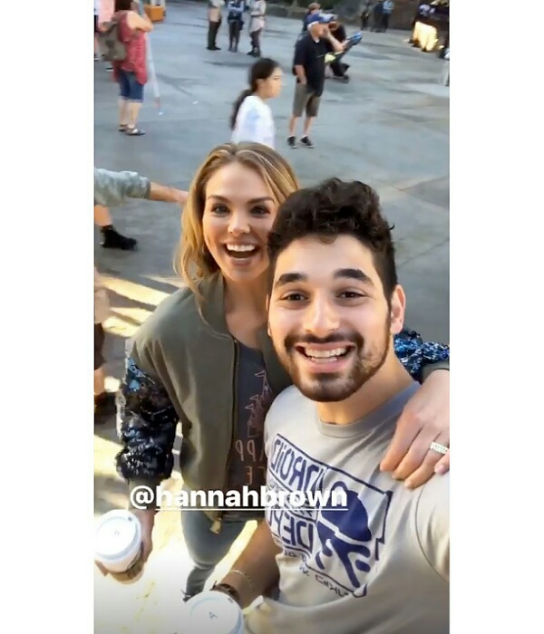 Are Hannah Brown and her DWTS partner Alan Bersten dating? The pictures ...