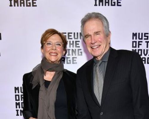 Annette Bening With Her Husband  