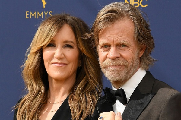 The co-stars of American actor William H Macy support him as his wife ...