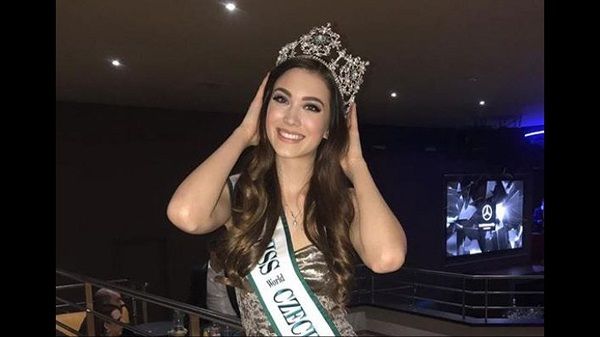 Denisa Spergerova got the crown of Miss Czech Republica