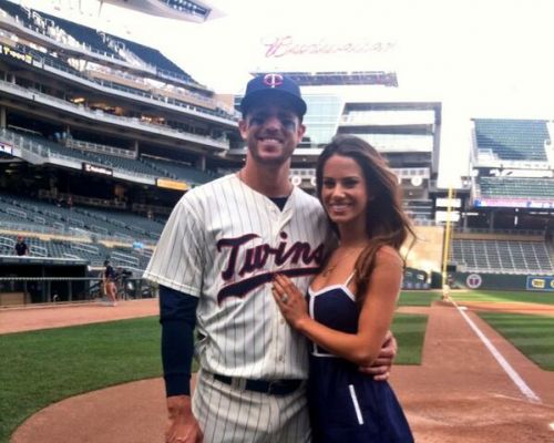 Trevor May with beautiful, Wife Kate May 