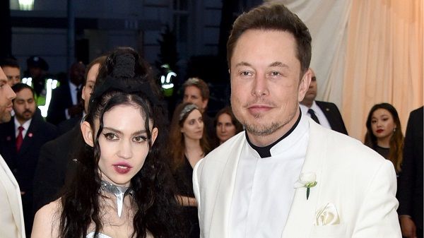 Elon Musk and Grimes 