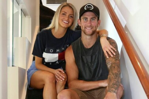 AFL player Jeremy Howe married his longtime girlfriend Kahlia Ashton ...