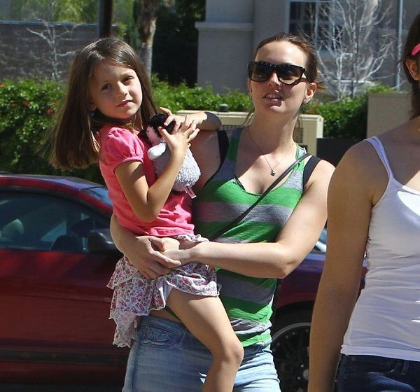 Actress Leighton Meester With Daughter Arlo Day Brody 