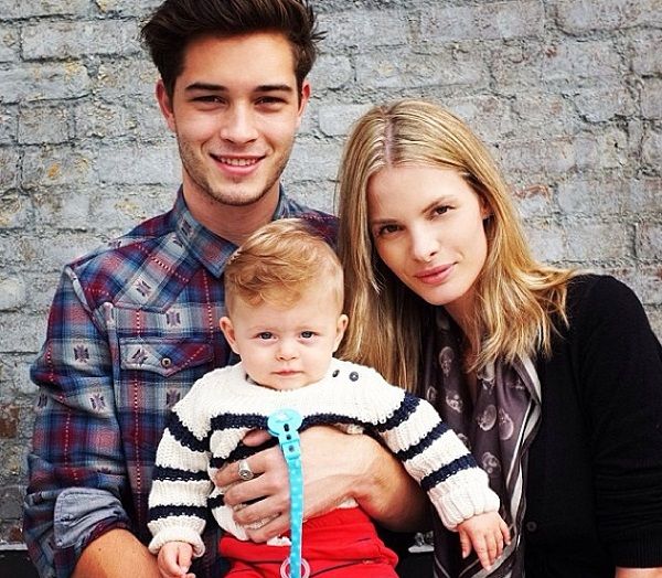 Francisco Lachowski Jessiann And Their Son 