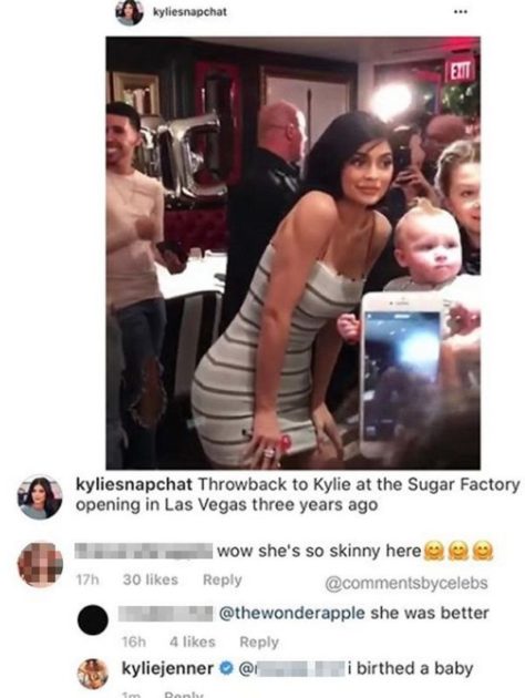 Kylie Jenner doesn’t want her baby to grow! Kylie on fat-shaming trolls ...