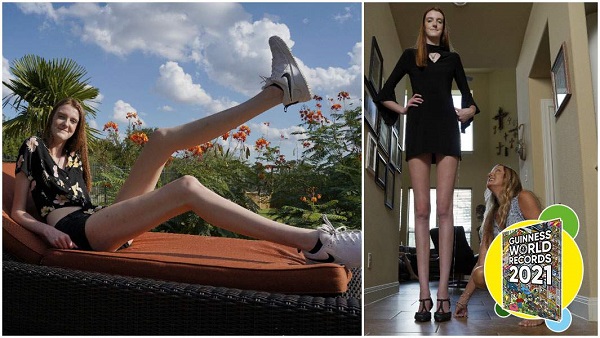 Maci Currin From Texas Has The Longest Legs Female In The World