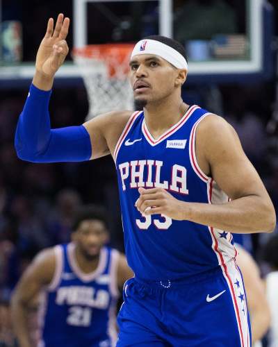 Tobias Harris Is Engaged In A Romantic Set Up With Roses And Candles ...