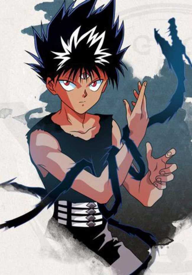Hiei's Dragon Of The Darkness Flame. 
