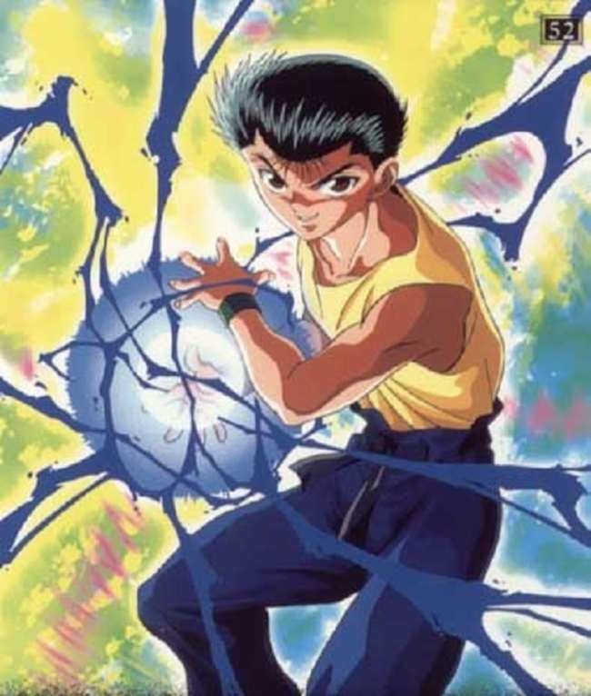 yu yu hakusho yusuke breaks spirit cuffs