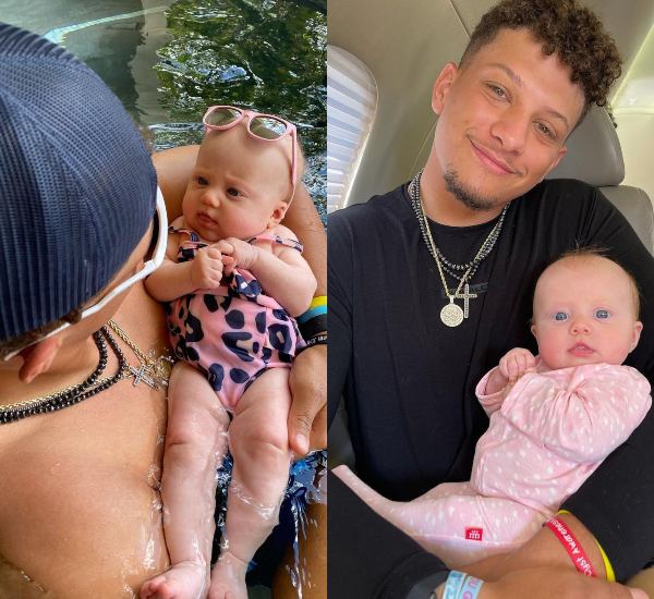 How did Patrick Mahomes celebrate his first Father’s Day with daughter ...