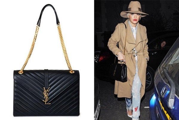 Celebs Start Their Holiday Shopping with Bags from Saint Laurent, Hermès  and Medea - PurseBlog