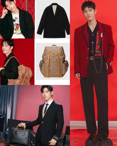 gucci on X: Global Brand Ambassador #XiaoZhan appeared in a #GucciCruise23  sartorial look alongside Gucci Savoy luggage from the #GucciValigeria  collection. #GucciTailoring  / X