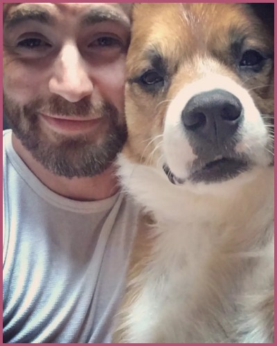 Chris Evans, The Sexiest Man Alive Reveals How Blessed He is to have a Pet like Dodger! – Married Biography