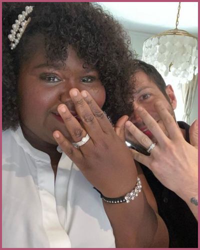 Gabourey Sidibe Reveals Shes Been Secretly Married To Fiance Brandon 